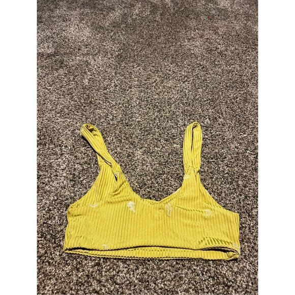 Desert Dreamer yellow bikini top size small - Picture 3 of 3
